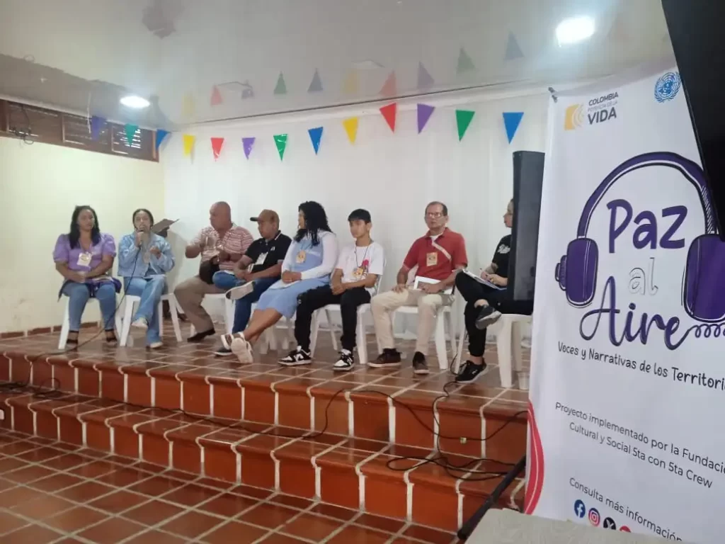 Encuentro Regional Paz al Aire Sur de Bolívar.